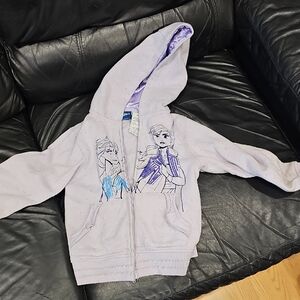 Girls Hoodies (X3) All In Size 5/6 Disney Frozen, Trolls, My Little Pony